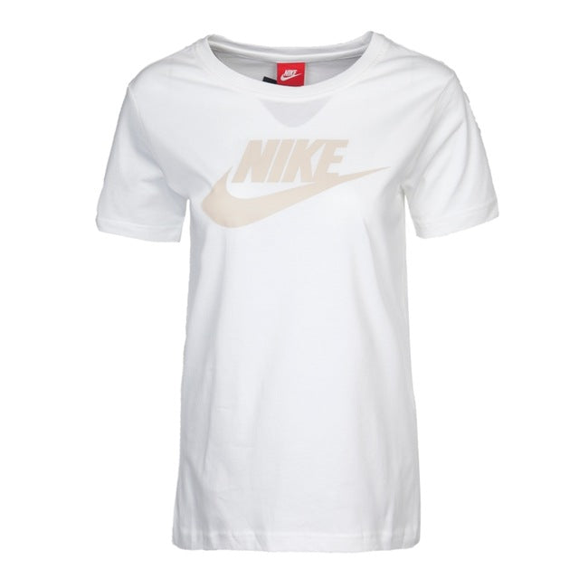 NIKE White Logo Women's T-shirts